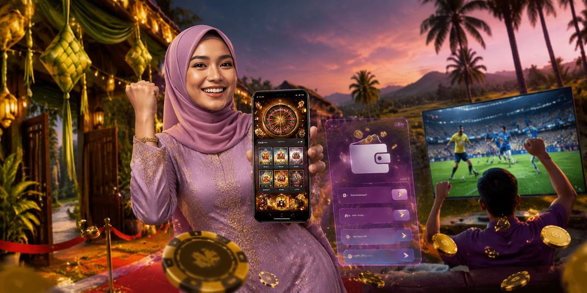 Aplikasi kasino Malaysia sempena Hari Raya dengan akses slot mudah alih 72000